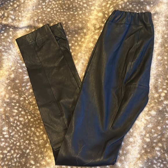 The Row - black lambskin legging’s size small - Picture 3 of 3